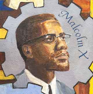 Lolita Lebron in mural by Susan Greene